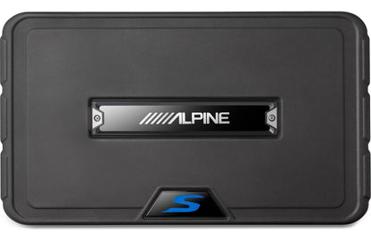 Alpine SS-SB12 S-Series shallow sealed downward-firing enclosure w/12" 2-ohm subwoofer