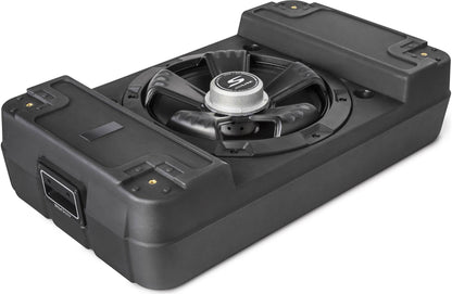 Alpine SS-SB12 S-Series shallow sealed downward-firing enclosure w/12" 2-ohm subwoofer