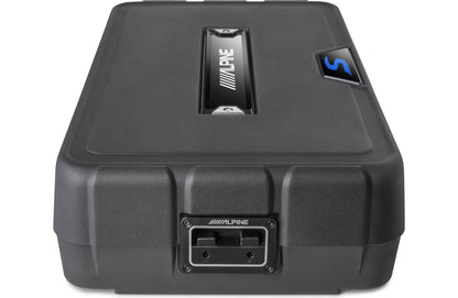 Alpine SS-SB12 S-Series shallow sealed downward-firing enclosure w/12" 2-ohm subwoofer