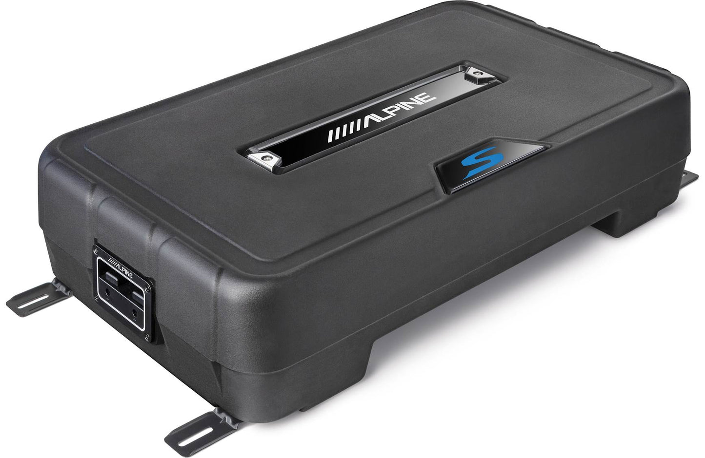 Alpine SS-SB12 S-Series shallow sealed downward-firing enclosure w/12" 2-ohm subwoofer