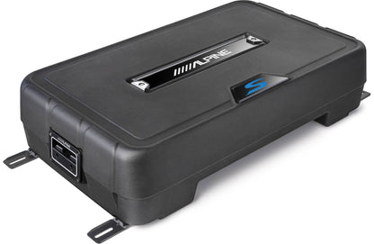 Alpine SS-SB12 S-Series shallow sealed downward-firing enclosure w/12" 2-ohm subwoofer
