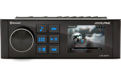 Alpine UTE-M701 Marine digital media receiver (does not play CDs)
