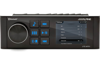 Alpine UTE-M701 Marine digital media receiver (does not play CDs)