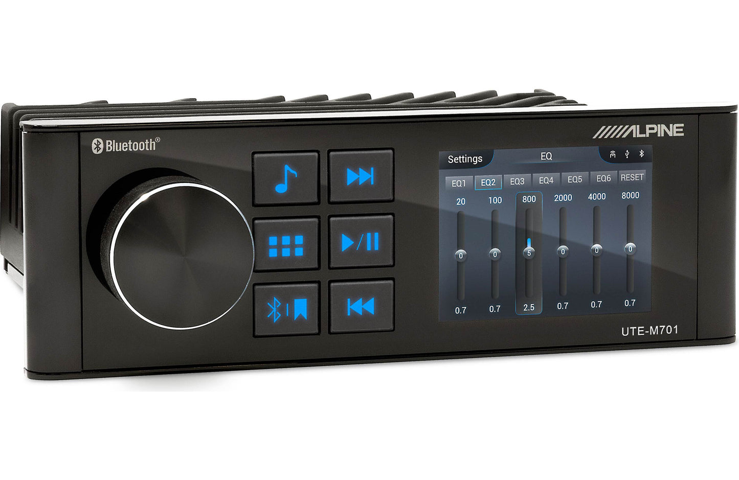 Alpine UTE-M701 Marine digital media receiver (does not play CDs)