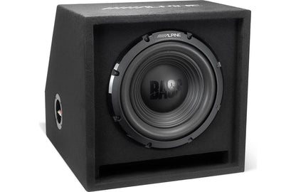 Alpine W-SB12V Vented subwoofer enclosure with 12" W12S4 Bass Series subwoofer