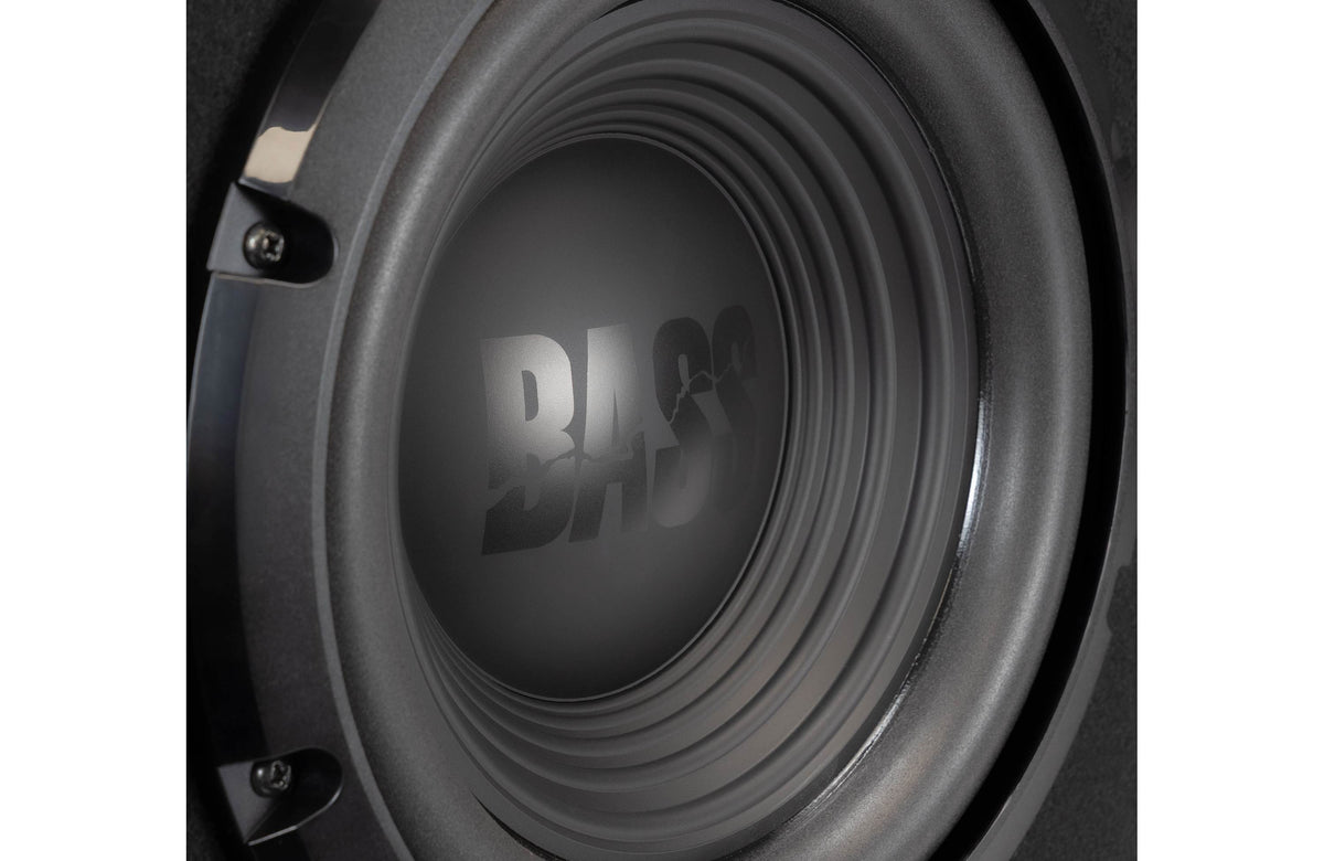 Alpine W-SB12V Vented subwoofer enclosure with 12" W12S4 Bass Series subwoofer