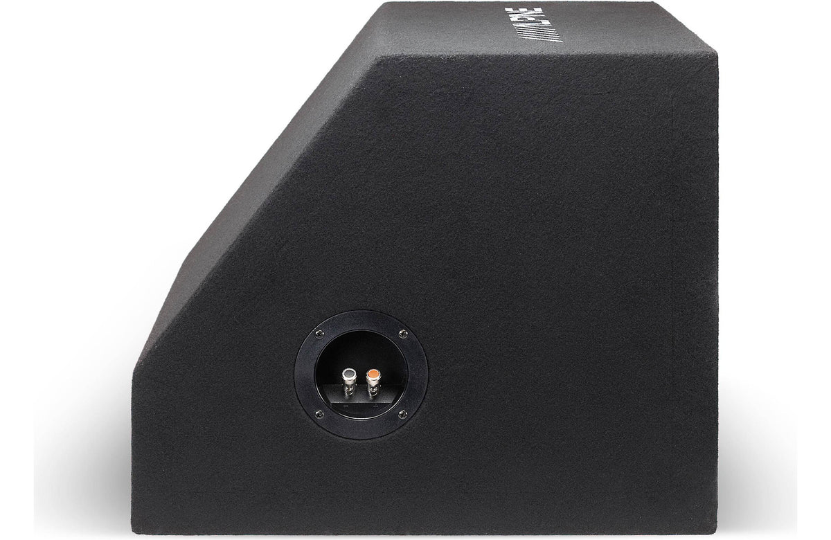 Alpine W-SB12V Vented subwoofer enclosure with 12" W12S4 Bass Series subwoofer