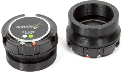 AudioFrog GS10OE-0005 GS-Series 1" tweeters (direct replacement tweeters, select 2014+ Subaru BRZ, Scion FR-S and Toyota 86/GR86)