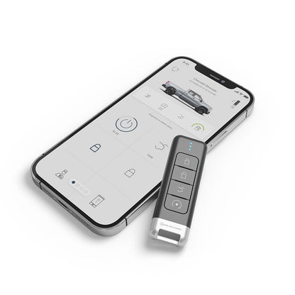 iDatastart RF4450AC 2-Way LED Remote Upgrade Kit with HELIX BLE/LoRa Antenna, 6,000 Ft range