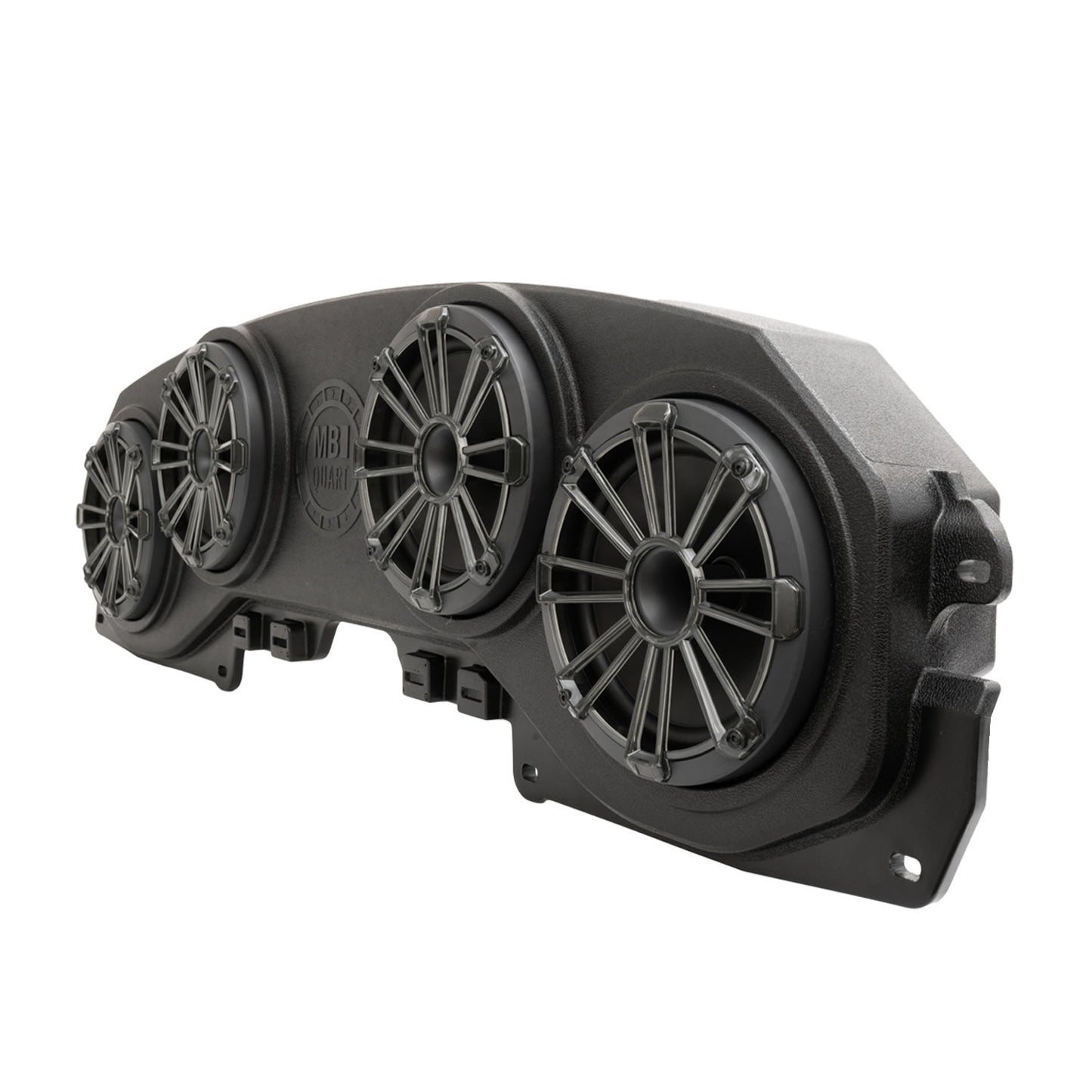 MB Quart MBQJ-48HRGB Jeep® Wrangler (JL) / Gladiator (JT) Tuned Rear Soundbar w/ 8" Compression Horn Speakers, Enclosure, RGB LED Lighting