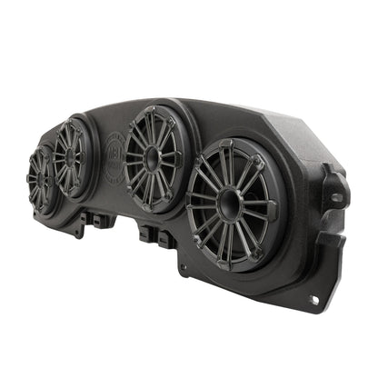 MB Quart MBQJ-48HRGB Jeep® Wrangler (JL) / Gladiator (JT) Tuned Rear Soundbar w/ 8" Compression Horn Speakers, Enclosure, RGB LED Lighting