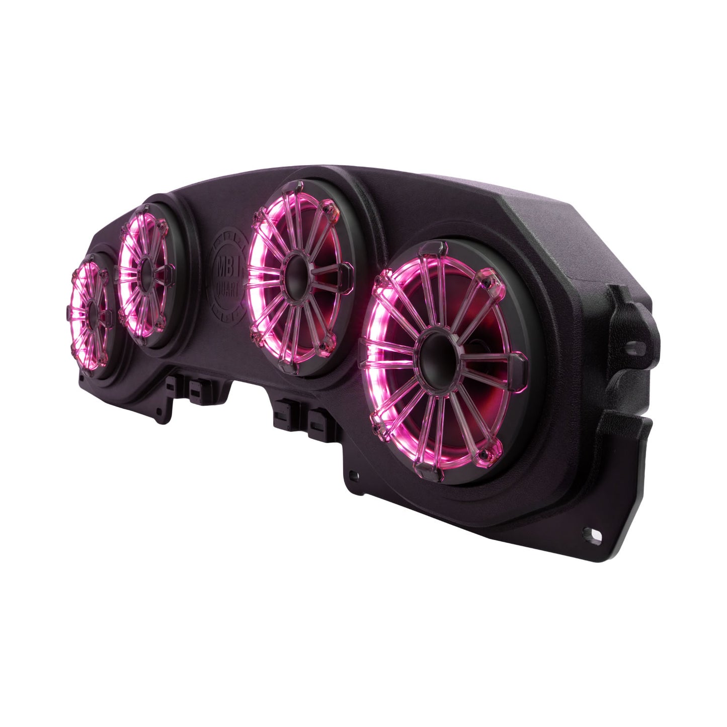 MB Quart MBQJ-48HRGB Jeep® Wrangler (JL) / Gladiator (JT) Tuned Rear Soundbar w/ 8" Compression Horn Speakers, Enclosure, RGB LED Lighting