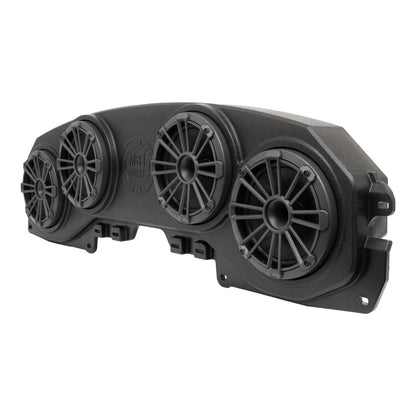 MB Quart MBQJ-48HRGB Jeep® Wrangler (JL) / Gladiator (JT) Tuned Rear Soundbar w/ 8" Compression Horn Speakers, Enclosure, RGB LED Lighting