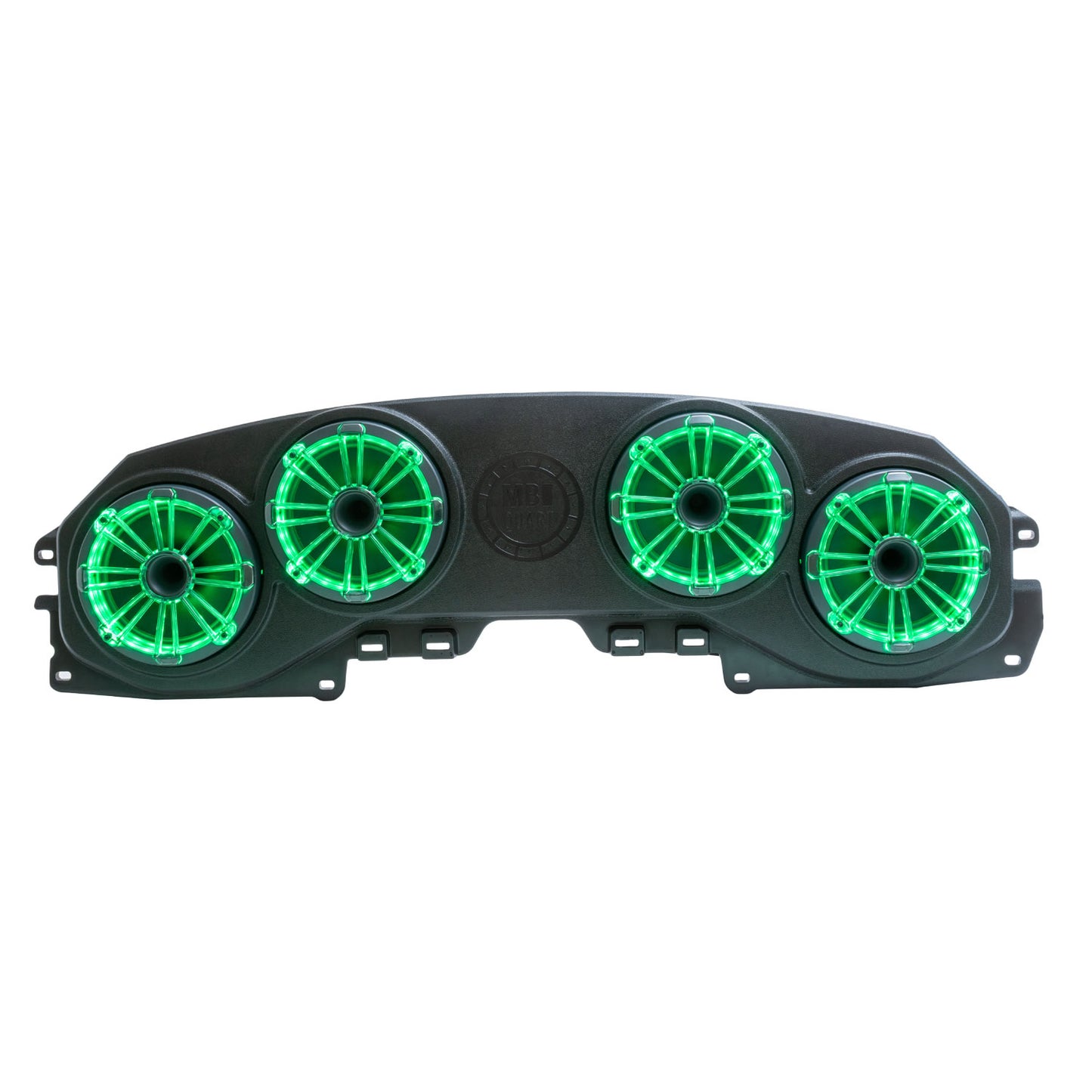 MB Quart MBQJ-48HRGB Jeep® Wrangler (JL) / Gladiator (JT) Tuned Rear Soundbar w/ 8" Compression Horn Speakers, Enclosure, RGB LED Lighting