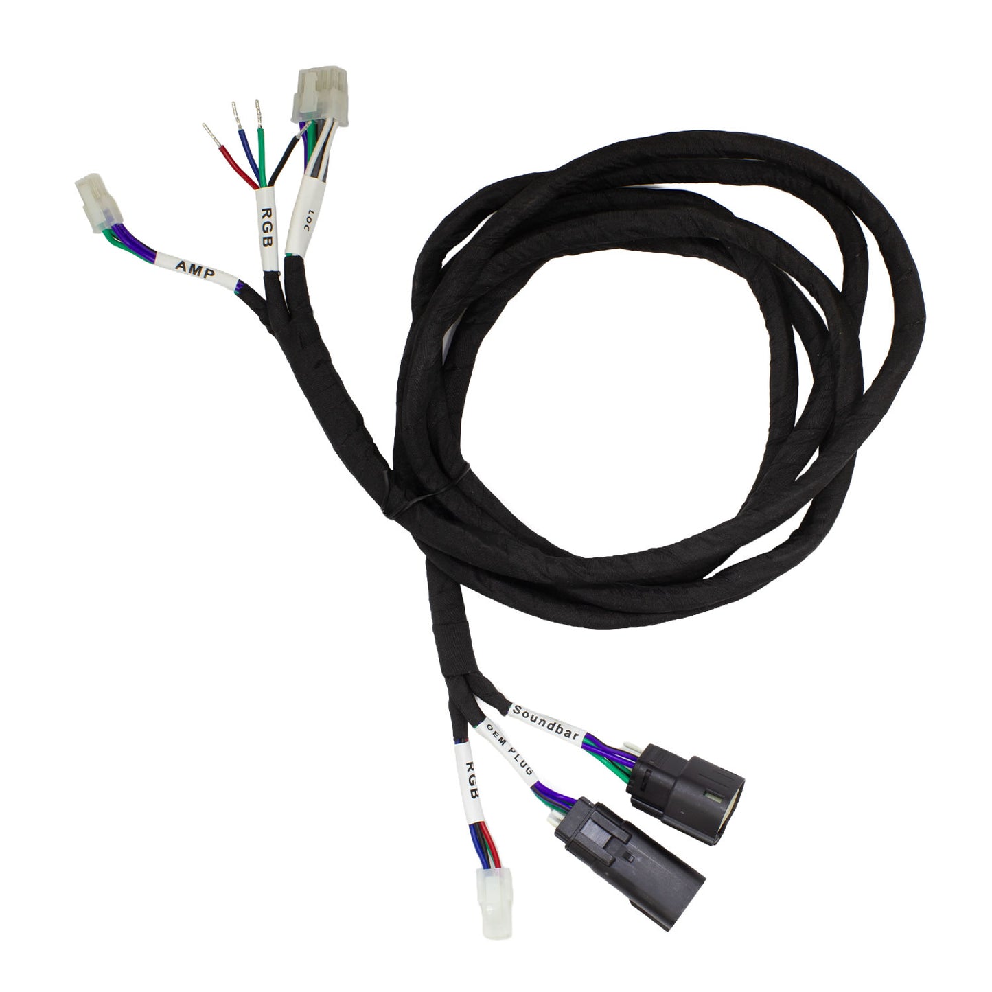 MB Quart MBQJ-AMP-ACC-1 Line Output Converter Kit for adding amplifiers to power a subwoofer and/or soundbar - Jeep® Wrangler (JL) / Gladiator (JT)