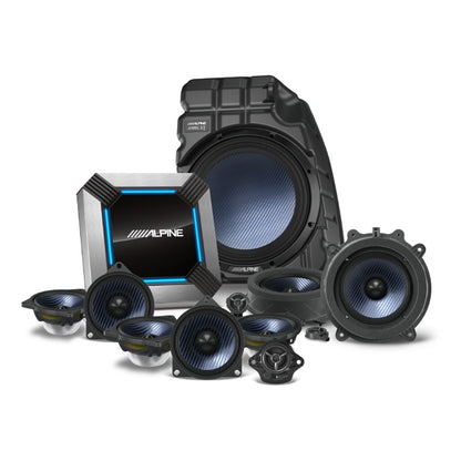 Alpine PSS-TSLA-M3B 13 Speaker Audio System Upgrade Kit - select 2017-2023 Model Y w/ Base Audio
