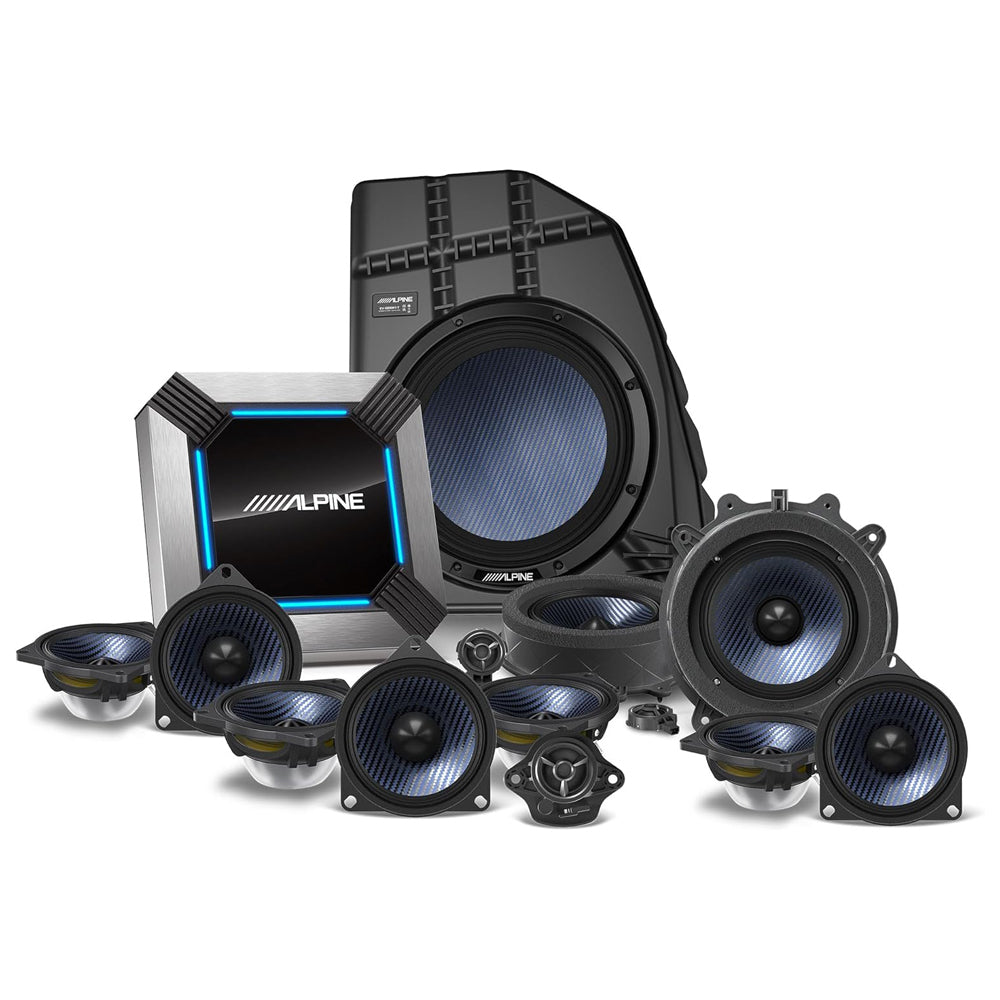 Alpine PSS-TSLA-MY 13 Speaker Audio System Upgrade Kit - select 2020-2025 Model Y