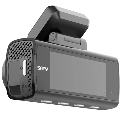 Blackvue SAFY9-2CH-64 2-Channel Dash Cam, 4K Front & 1080P Rear, Dual Sony STARVIS Sensors, AI Night Vision, LCD Screen, 64GB Card