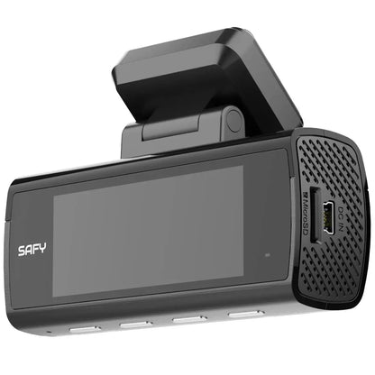 Blackvue SAFY9-2CH-64 2-Channel Dash Cam, 4K Front & 1080P Rear, Dual Sony STARVIS Sensors, AI Night Vision, LCD Screen, 64GB Card