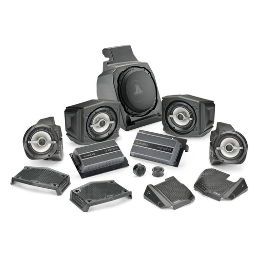 JL Audio SLPK-POL-RZR19/M6 SlamPak audio system for 19-24 Polaris RZR M6