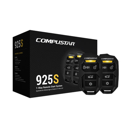 Compustar CS925-S 1-Way Remote Starter INSTALLED PACKAGE