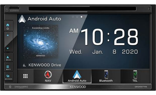 Kenwood DNX577S Double Din CD/DVD/CarPlay/Android Auto/Garmin Navigation Receiver