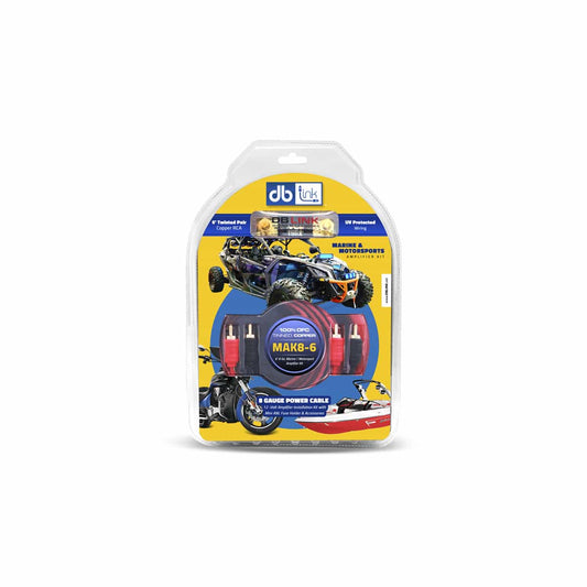 DB Link Marine & Motorsports Amplifier Kit MAK8-6