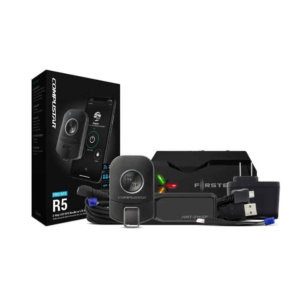 Compustar PRO R5 (2-Way) 2-Way LED, 2-Mile Range Remote Kit