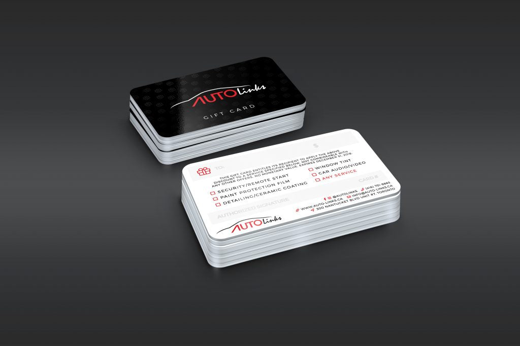 Auto-links Toronto Gift Card