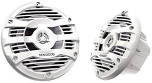Kenwood KFC-1653MRW Marine / Powersports Speakers (6.5" - 50W RMS - 2-Way - White - Pair)