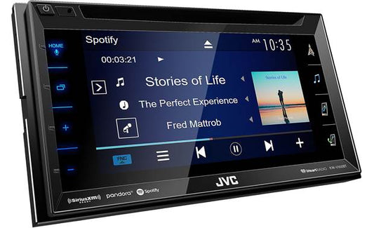 JVC KW-V350BT DVD receiver