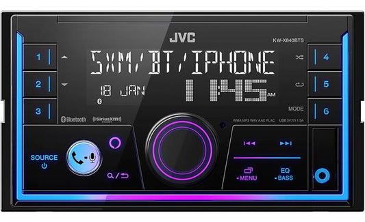 JVC KW-X840BTS Digital media receiver (does not play CDs)