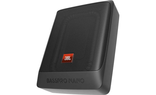 JBL BassPro Nano Compact powered subwoofer with 6"x8" sub and 100-watt amp