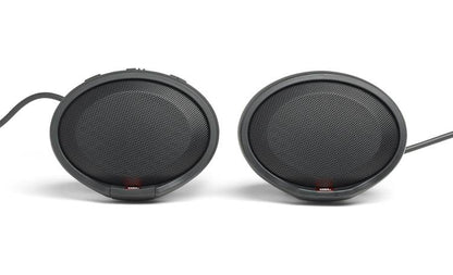 JBL Cruise Handlebar-mount Bluetooth® speaker pods for motorcycles and scooters CHROME