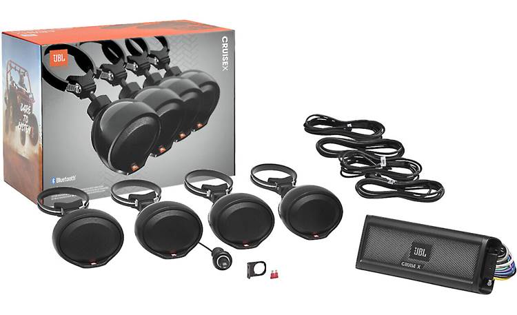JBL Cruise X Bluetooth® amp and speaker pods for side-by-sides