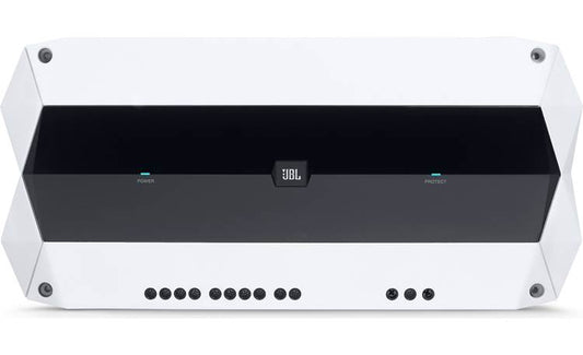 JBL MA4505 5-channel marine amplifier — 45 watts RMS x 4 at 4 ohms + 500 watts RMS x 1 at 2 ohms