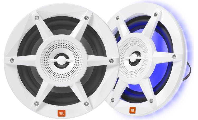 JBL STADIUM MW6520AM Stadium Series 6-1/2" 2-way marine speakers with RGB LED lighting