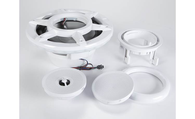 JBL STADIUM MW8030AM Stadium Series 8" 3-way marine speakers with built-in RGB LED lights