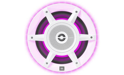 JBL STADIUM MW8030AM Stadium Series 8" 3-way marine speakers with built-in RGB LED lights