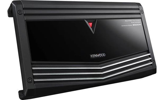 Kenwood KAC-9106D Mono subwoofer amplifier — 1,000 watts RMS x 1 at 2 ohms