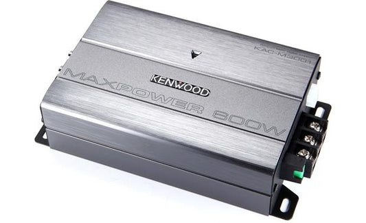 Kenwood KAC-M3001 Compact mono subwoofer amplifier — 300 watts RMS x 1 at 2 ohms