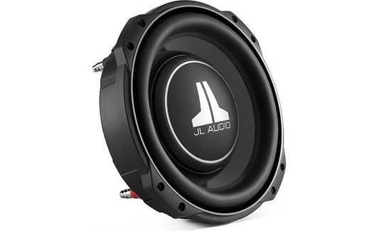 JL Audio 10TW3-D4 Shallow-mount 10" subwoofer with dual 4-ohm voice coils