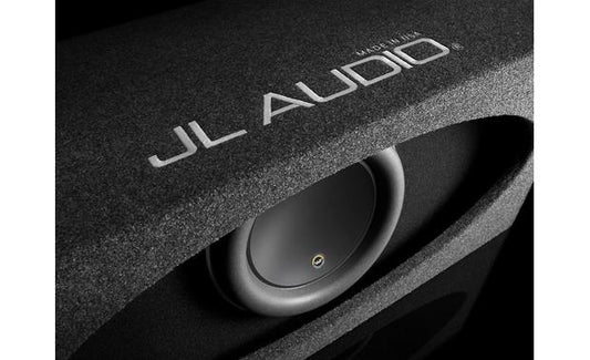 JL Audio HO112R-W7AE Ported H.O. Wedge™ enclosure with one 12" W7AE subwoofer