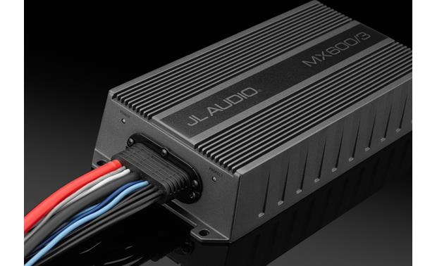 JL Audio MX600/3 Marine/powersports 3-channel amplifier — 75 watts RMS x 2 at 4 ohms + 400 watts RMS x 1 at 2 ohms