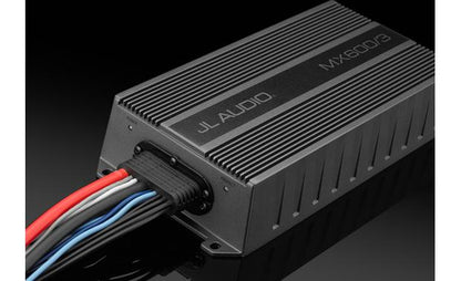JL Audio MX600/3 Marine/powersports 3-channel amplifier — 75 watts RMS x 2 at 4 ohms + 400 watts RMS x 1 at 2 ohms