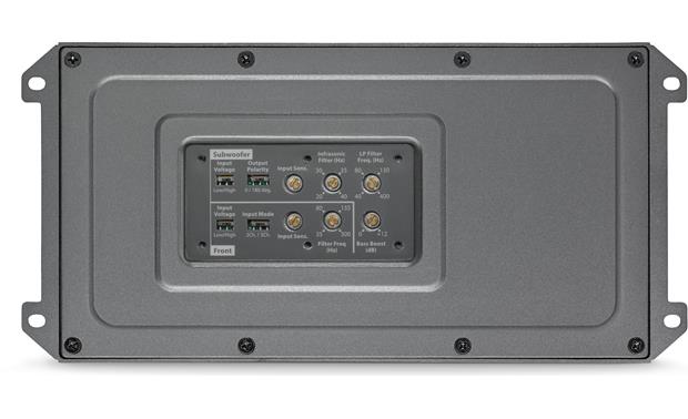 JL Audio MX600/3 Marine/powersports 3-channel amplifier — 75 watts RMS x 2 at 4 ohms + 400 watts RMS x 1 at 2 ohms