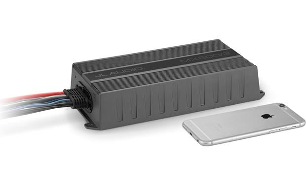 JL Audio MX600/3 Marine/powersports 3-channel amplifier — 75 watts RMS x 2 at 4 ohms + 400 watts RMS x 1 at 2 ohms