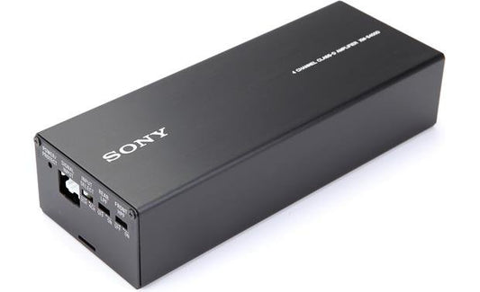 Sony XMS400D Compact 4-channel car amplifier — 45 watts RMS x 4