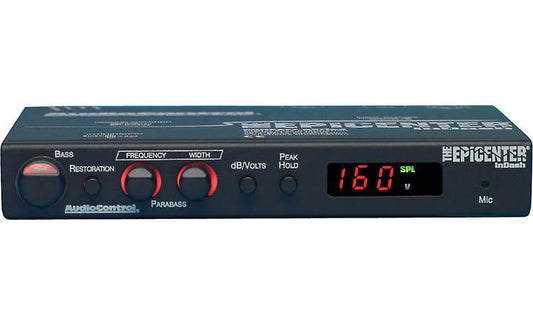 AudioControl's The Epicenter InDash Bass restoration processor with SPL/voltage display