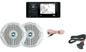 JBL MPK3500 Marine audio package: includes JBL-R3500 digital media receiver (does not play CDs) and two MS6520 6-1/2" marine speakers